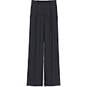 Saint Laurent Flared Pants in Striped Wool