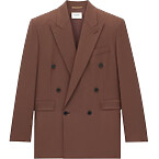 Saint Laurent Jacket in Wool Gabardine