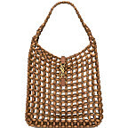 Saint Laurent Le 5 a 7 Large in Wood Beads