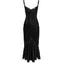 Saint Laurent Mermaid Bustier Dress in Latex