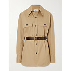 Saint Laurent Sand-Colored Cotton Shirt