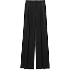 Saint Laurent Tuxedo Pants in Grain De Poudre