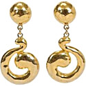 Saint Laurent Vintage Clip-On Earrings