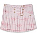 Saint Sintra Pleated Mini-Skirt with Belt Details