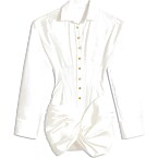 Schiaparelli Corset Shirt Dress