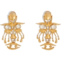 Schiaparelli Face Earrings