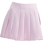 Self-Portrait Pink Satin Mini Skirt