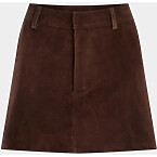 Seroya Torrance Suede Mini Skirt