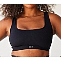 Set Active Onyx Sculptflex Box Cut Bra