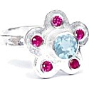 Shana Cave Blue Raspberry Ring