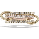 Spinelli Kilcollin 18K Rose and Yellow Gold Aurora 3 Link Ring