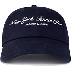 Sporty & Rich Ny Tennis Club Hat in Navy