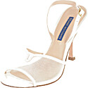 Stuart Weitzman Mesha Sandals in White