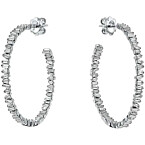 Suzanne Kalan Classic Diamond Midi Hoops