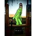 Sweet Talk Lime Biohazard Long Jumpsuit