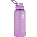 Takeya Actives Insulated Stainless Steel Water Bottle with Spout Lid 32 Ounce Lilac
