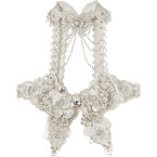 Tanaka Daisuke Silver Braid Ribbon Bustier