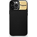 Tapper Black Leather / 18K Gold Case