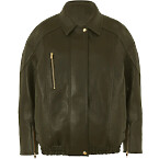 The Frankie Shop Enora Faux Leather Jacket