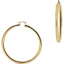 The M Jewelers the Large Tubed Hoop Earrings