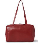 The Row Astra Leather Bowling Bag