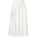 The Row Silk Mara Crepe Midi Skirt