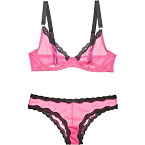 The Sheer Tulle Demi Set