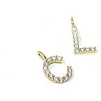 The Sis Kiss Standout Initial Charm