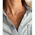 Tiba Palestine Outline Map Necklace