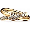 Tiffany & Co. Knot Double Row Ring