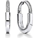 Tiffany & Co. Lock in in White Gold with Diamonds, Medium