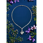 Tiffany & Co. Pendant in Platinum with a Diamond of over 20 Carats and Diamonds