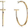 Tiffany & Co. T Wire Hoop Earrings