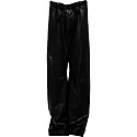 Gucci by Tom Ford Black Lambskin Leather Wide-Leg Pants