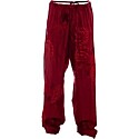 Gucci by Tom Ford Spring 2001 Red Silk Embroidered Wide Leg Pants