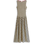 Tommy Hilfiger Sofia for Tommy Sleeveless Stripe Dress in Dark Night Navy Stripe