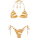 Triangl Vinca Bikini in Zebra Pop