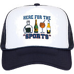 Unwell Here for the Sports Trucker Hat