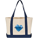 Unwell Hot Mess Heart Tote