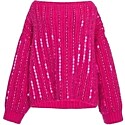 Valentino Embroidered Mohair-Blend Knit Sweater