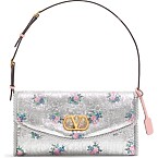 Valentino Jacquard Devain Shoulder Bag