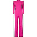 Valentino Off-the-Shoulder Wool and Silk-Blend Crepe Jumpsuit
