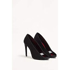 Valentino Open Toe Revele Suede Pumps