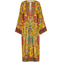 Valentino Printed Voile Kaftan Dress