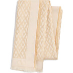 Valentino Toute La V Stole in Silk Viscose and Cashmere