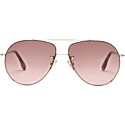 Victoria Beckham Aviator Metal Sunglasses