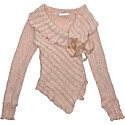 Vintage Pink Asymmetrical Jumper