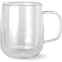Williams Sonoma Double-Wall Glass Coffee Mugs