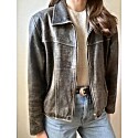 Worn Vintage Leather Jacket