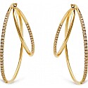 Zany & Shy Belle Hoops Earrings